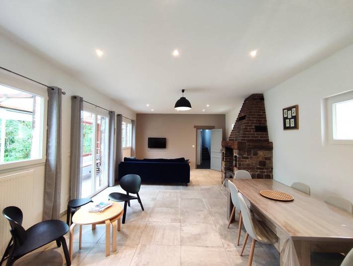 Gîte pour 6 personnes, avec Terrasse et Jardin à Montivilliers