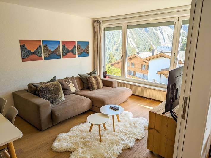 Ferienwohnung für 6 Personen, mit Balkon und Seeblick in Arosa - 3