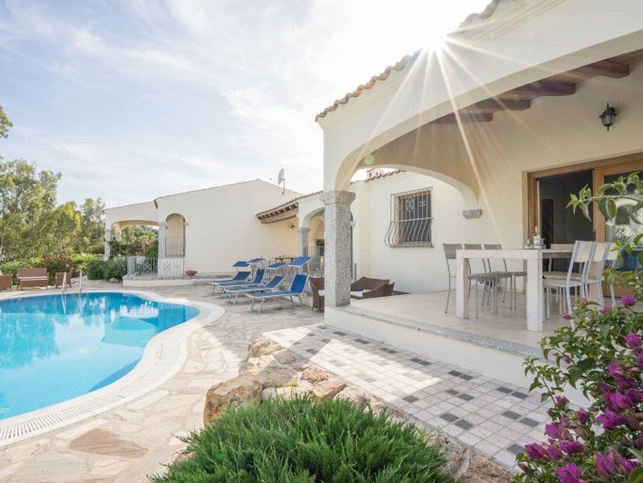 Ganze Ferienwohnung, Mediterrane Villa mit viel Platz - Nr. 162/1 - Mediterrane Villa mit viel Platz - Nr. 162/1 in Budoni, Olbia-Tempio