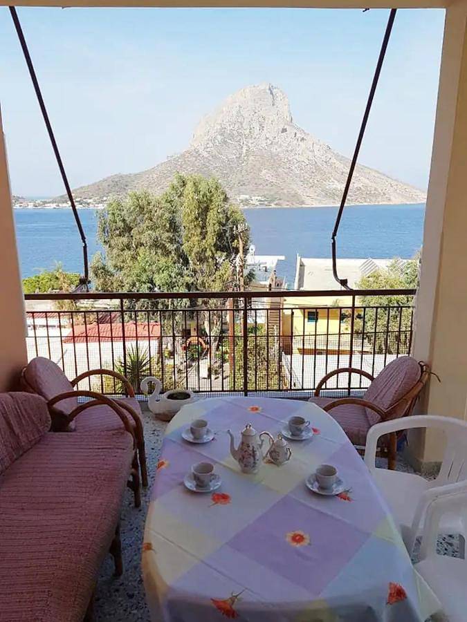 Appartement de vacances pour 5 personnes, avec Balcon ainsi que Terrasse et Vue