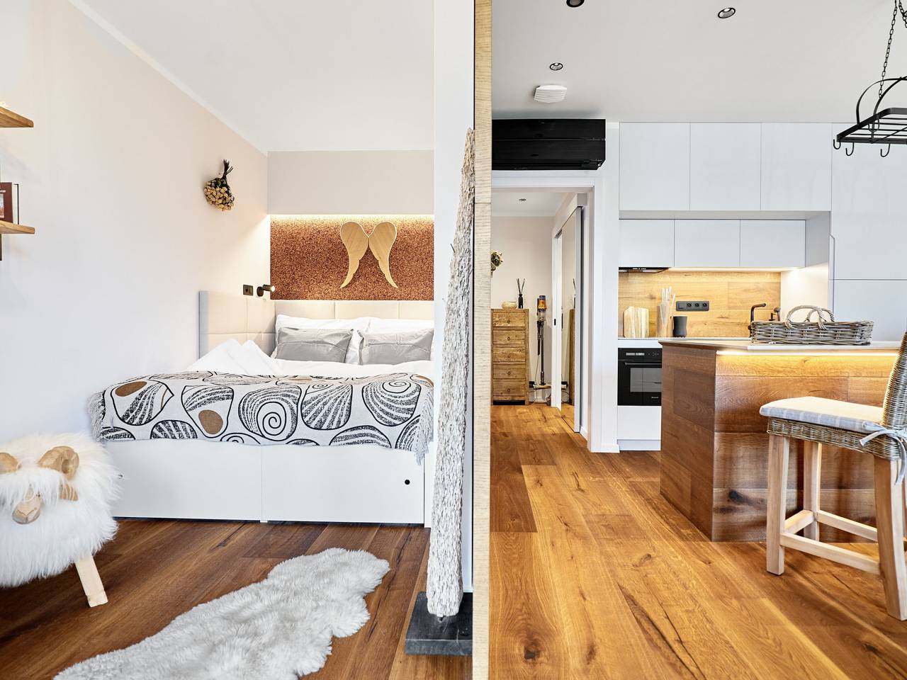 Ganze Wohnung, Růže in Abertamy, Erzgebirge (Tschechien)