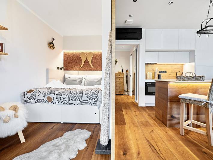 Ferienwohnung für 4 Personen, mit Terrasse und Garten sowie Sauna in Westböhmen