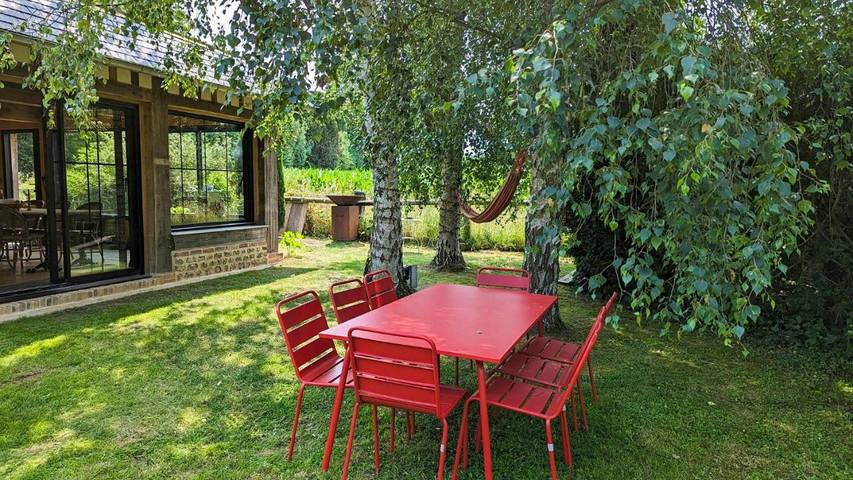 Location de vacances pour 10 personnes, avec jardin et terrasse à Beaumont-en-Auge - 3