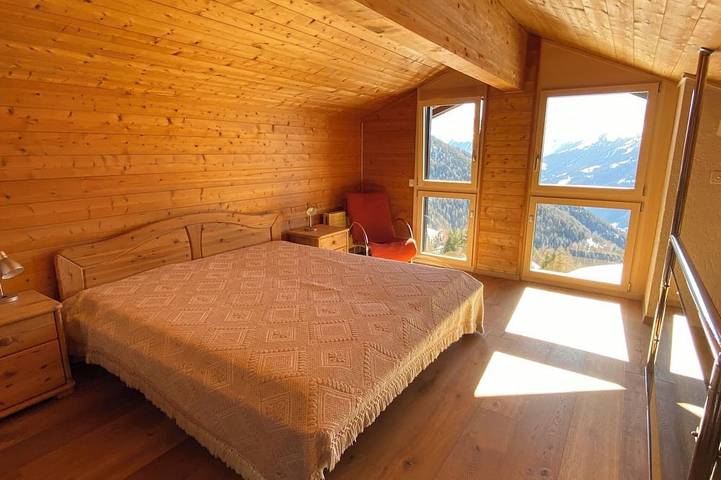 Gîte pour 5 personnes, avec balcon dans Chandolin - 3
