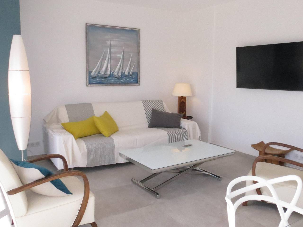 Hel lejlighed, 3-room apartment with terrace, air conditioning, wifi, garage downtown Sainte-Maxime in Sainte-Maxime, Draguignan regionen
