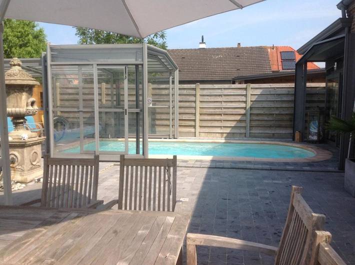 Chambre d’hôte pour 3 personnes, avec piscine et terrasse, animaux acceptés à Le Coq - 4