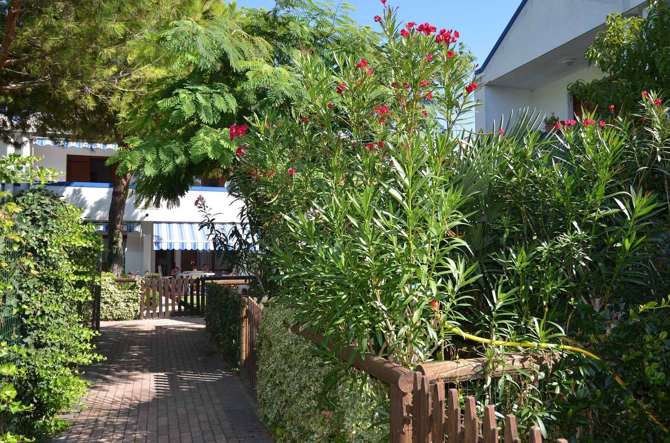 Bungalow mit Klimaanlage, Terrasse und Pool  in Bibione, Venedig Provinz