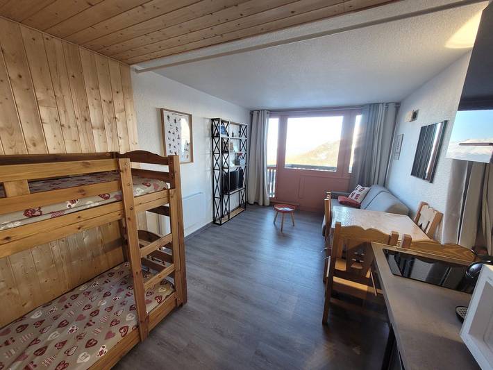 Gîte pour 4 personnes, avec balcon dans Aime 2000 - 4