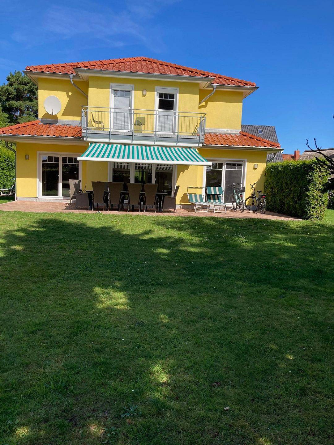 Im mediterranen Stil erbaute Ferienvilla in Zingst, Peninsula Fischland - Darss - Zingst