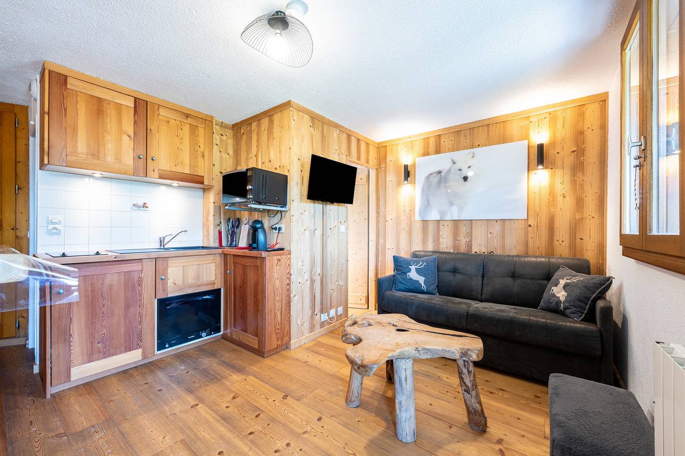 Appartement entier, Appartement 'Victorsun2' avec vue sur la montagne, terrasse et jardin privé in La Clusaz, Région d'Annecy