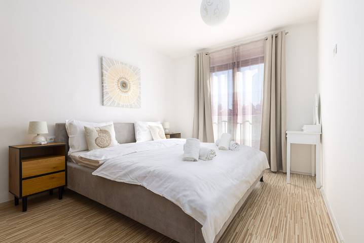 Ferienwohnung für 5 Personen, mit Balkon in Poreč