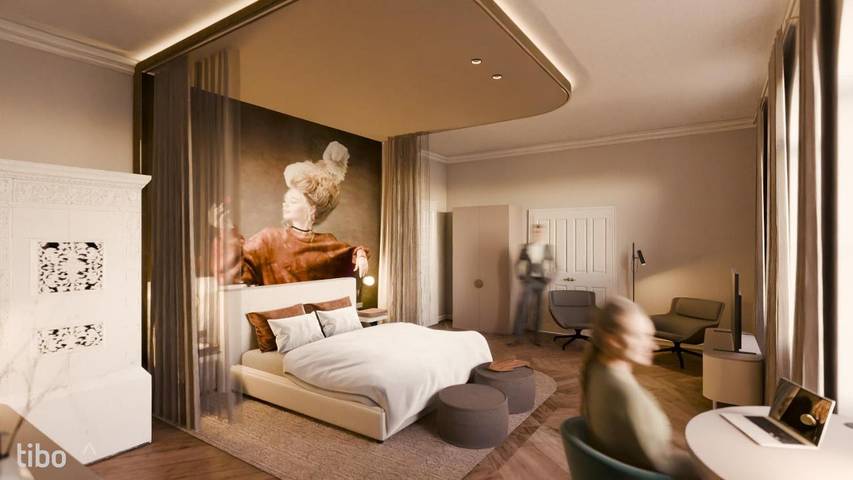 Hôtel pour 2 personnes, avec jardin ainsi que vue et terrasse