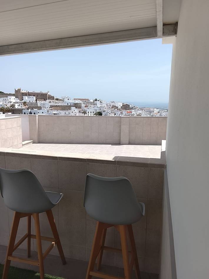 Appartamento intero, Attico con terrazza, vista panoramica e spiagge di Cadice a portata di mano in Vejer de la Frontera, Costa de la Luz