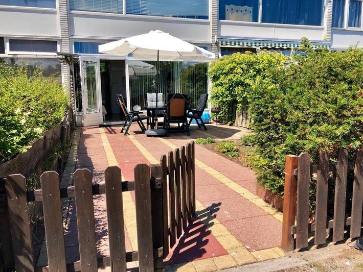 Ferienwohnung für 4 Personen, mit Terrasse und Garten sowie Ausblick