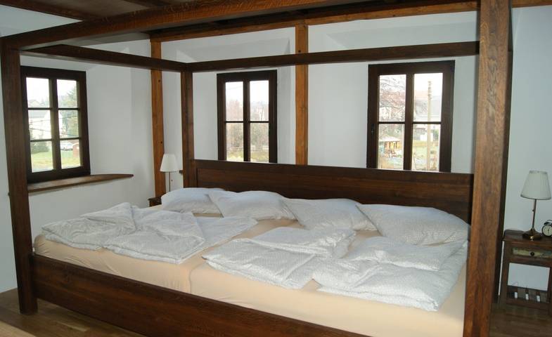 Gîte pour 8 personnes, avec jardin, animaux acceptés dans Grossrohrsdorf - 3