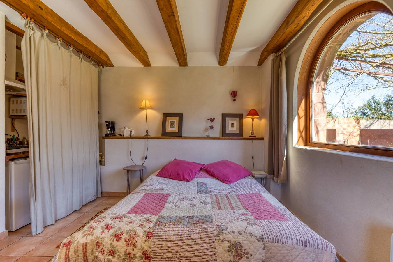 Gîtes du Bout du Monde: bergzicht en privéterras, foto 9