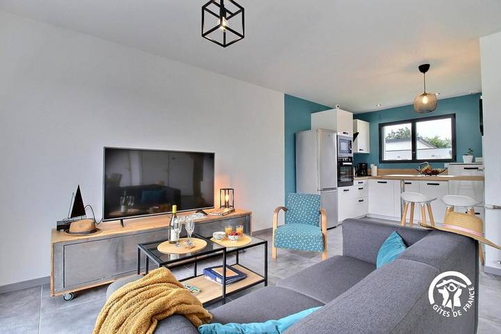 Gîte pour 5 personnes, avec terrasse et jardin à Pénestin - 4