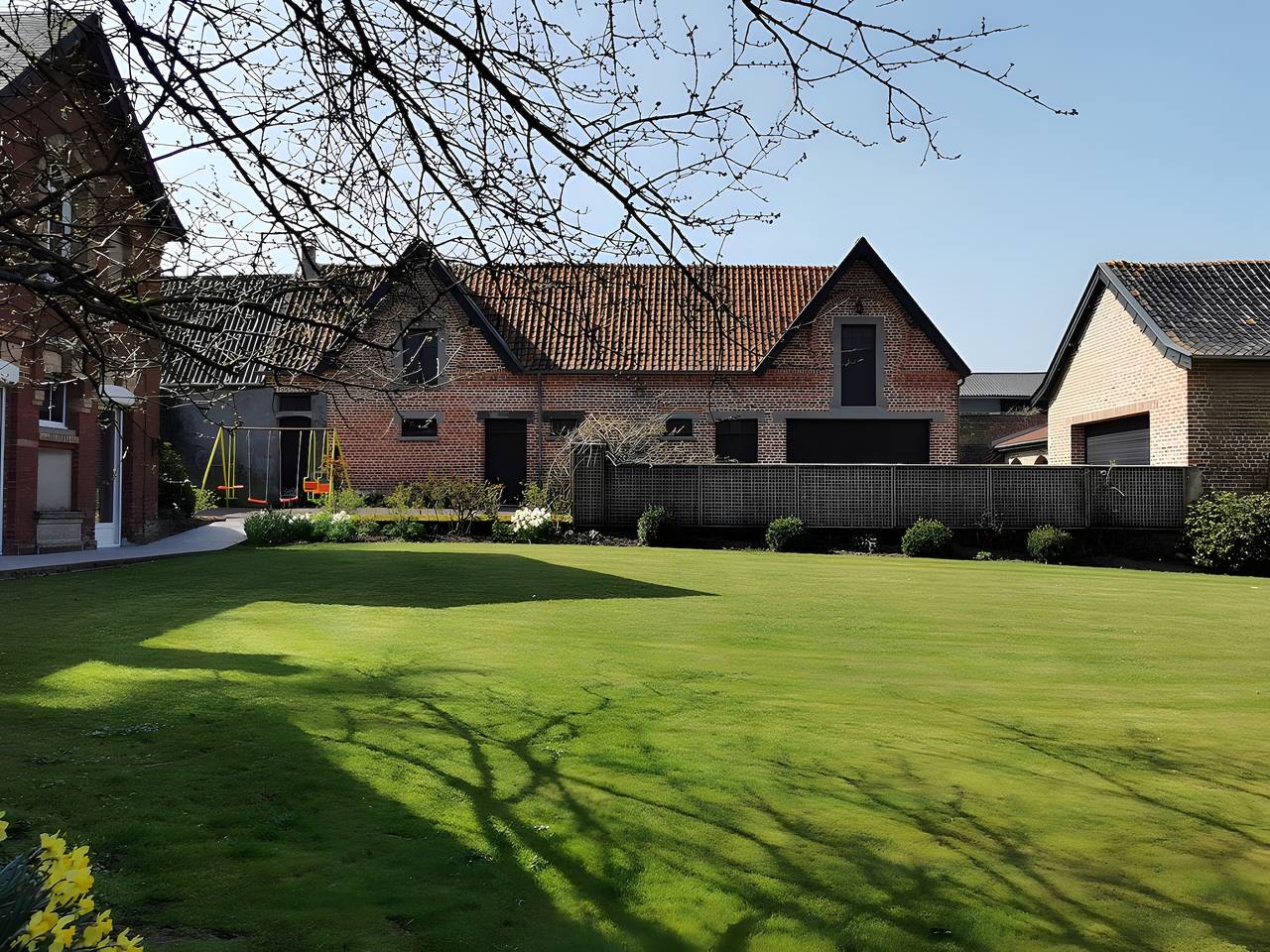 Clos du château et la conciergerie in Nielles-lès-Bléquin, Région de Saint-Omer