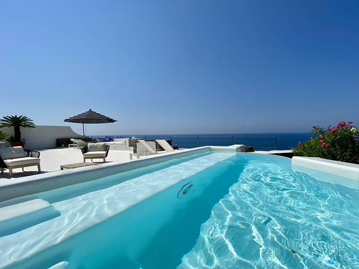 Villa für 8 Personen, mit Garten und Ausblick sowie Terrasse auf Ischia - 2
