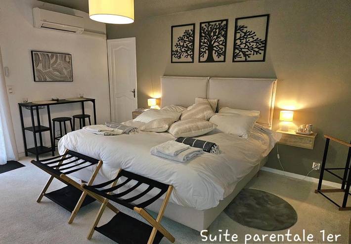 Chambre d’hôte pour 2 personnes, avec jardin ainsi que vue et piscine, animaux acceptés à Perpignan - 3