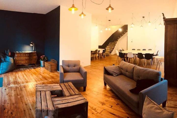 Maison de vacances pour 15 personnes, avec terrasse et jardin