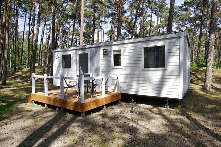 Chalet für 4 Personen, mit Terrasse auf Rügen