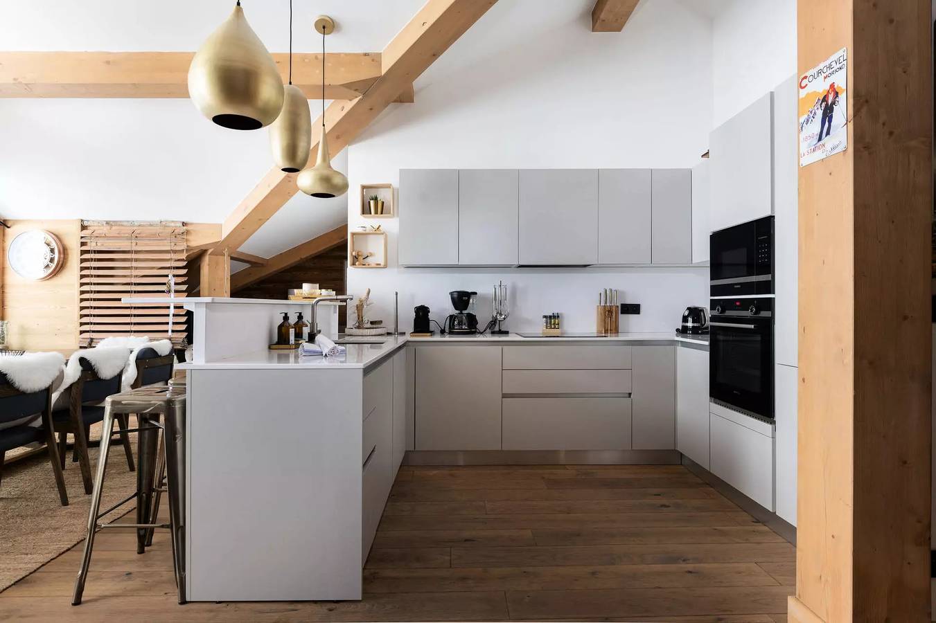 Apartamento entero, Ático íntimo con sauna en el corazón de Moriond in Courchevel 1650 (Moriond), Saint-Bon-Tarentaise