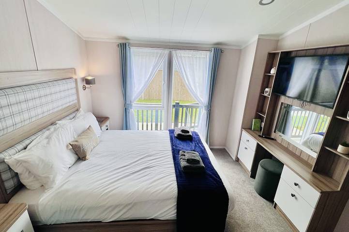 The Bluebell lodge -Vue sur la campagne-d'exception-Lodge-Sdb privée in Skegness, Lincolnshire