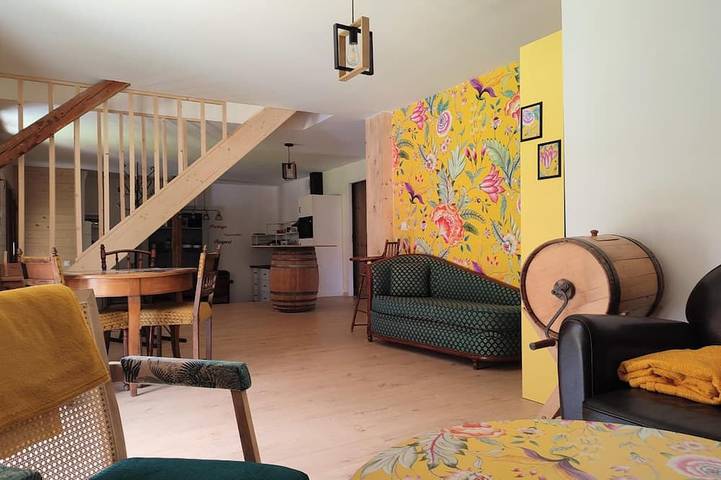 Maison d’hôte pour 14 personnes, avec jardin en Haute-Savoie