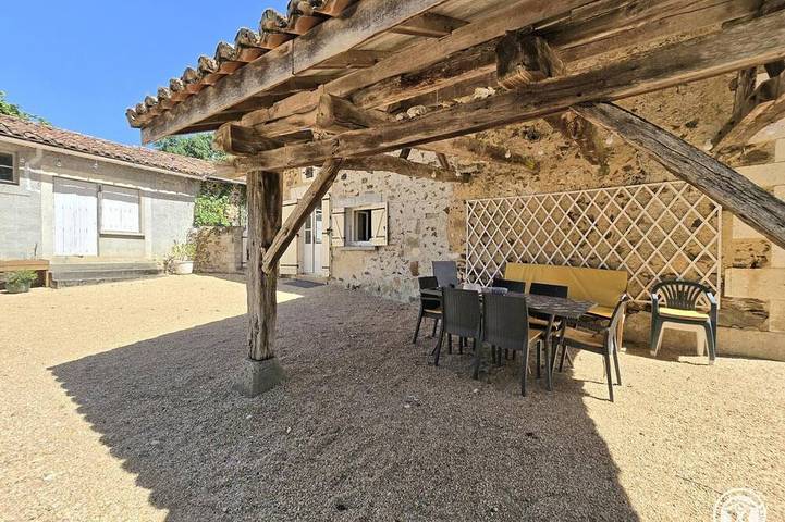 Gîte pour 4 personnes, avec jardin à Milhac-de-Nontron