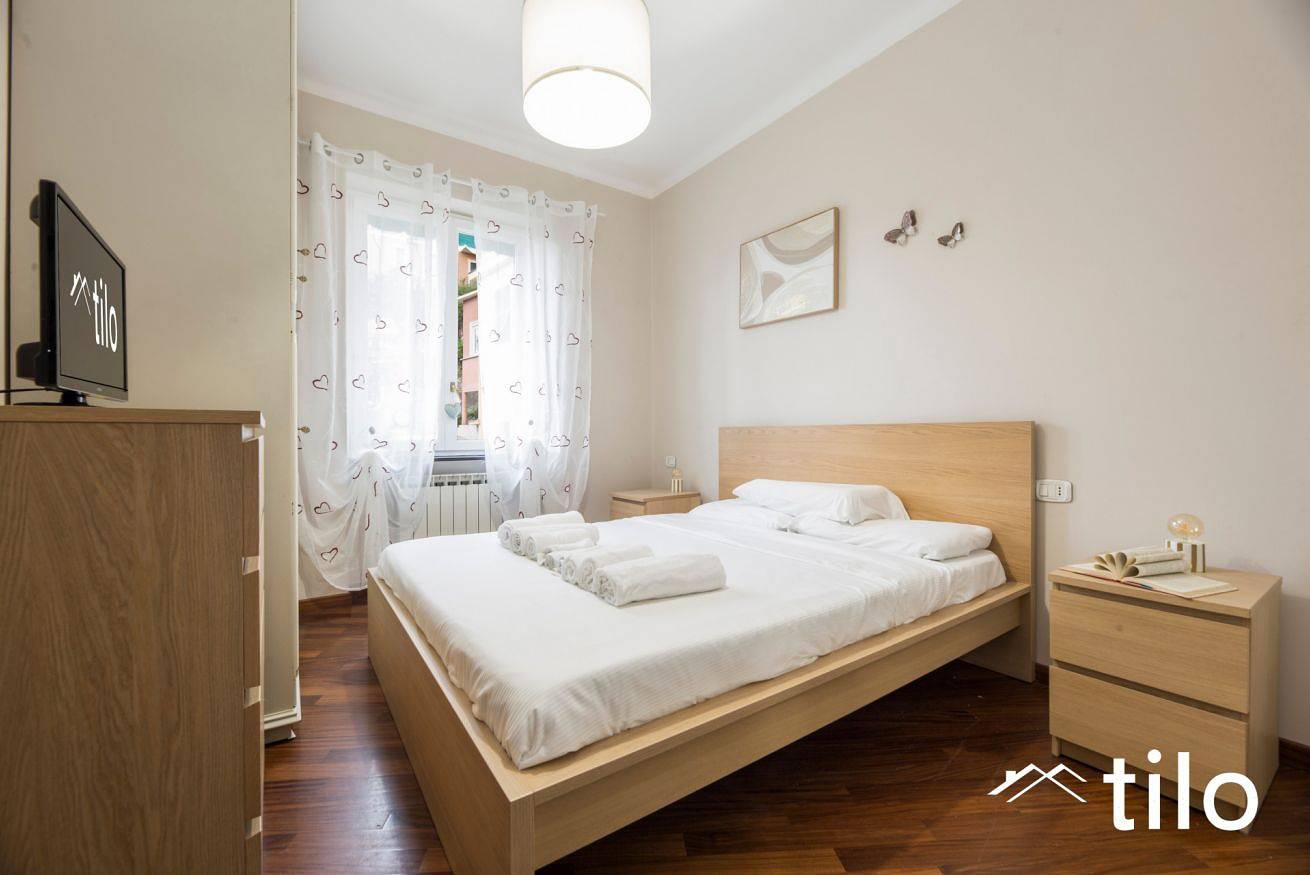 Appartamento intero, Beach 7M| 1Br| Wifi| Nervi Park By Tilo in Genova (Città), Genoa
