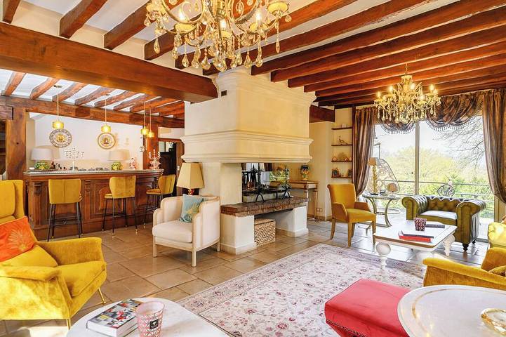 Location de vacances pour 28 personnes, avec jacuzzi ainsi que sauna et jardin dans La Queue-lez-Yvelines - 4