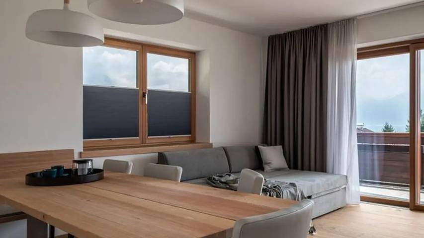 Ferienwohnung für 5 Personen, mit Balkon und Garten in Steinbach am Attersee