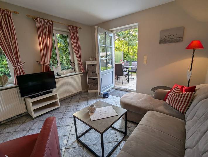 Ferienwohnung für 4 Personen, mit Terrasse und Garten in Alkersum - 3