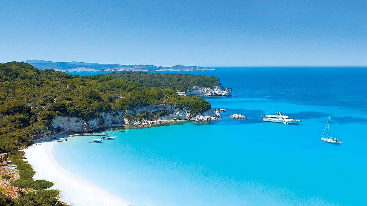 Ferienhaus für 3 Personen mit Balkon/Terrasse in Vlachopoulatika, Paxos