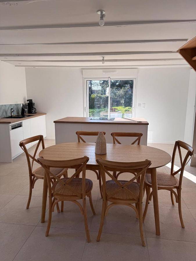 Maison familiale neuve, plage à 3min, jardin in Pen Bé, Assérac