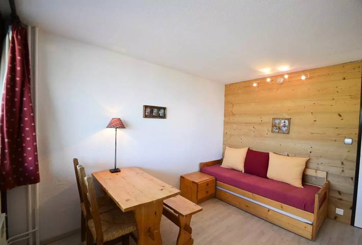 Vakantiewoning voor 2 personen, met uitzicht in La Plagne