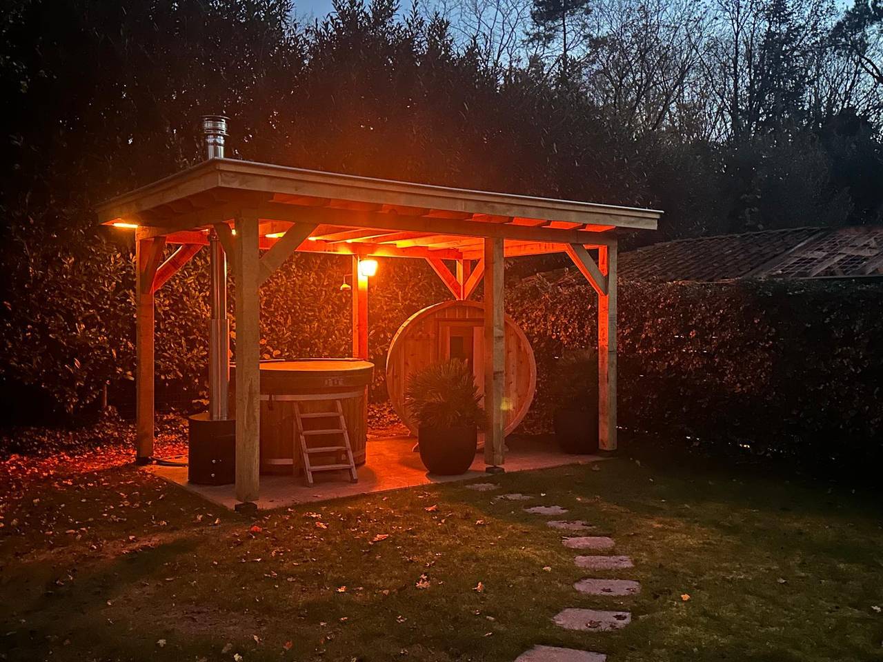 Ferienhaus für 4 Personen mit Sauna und Whirlpool nahe Naturschutzgebiet Borkeld in Holten, Twente