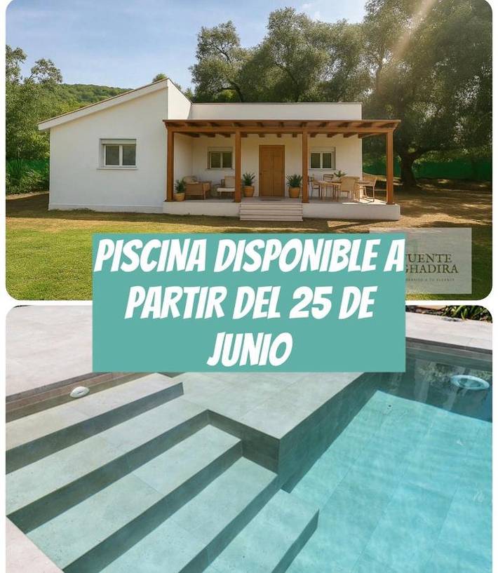 Casa rural para 6 personas, con Balcón y Terraza además de Jardín y Piscina en Jabuguillo - 2