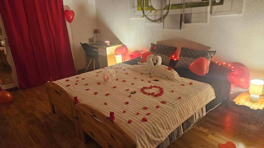 Appartement de vacances pour 4 personnes, avec jardin et vue