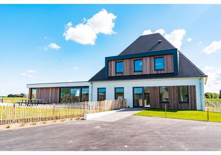 Maison de vacances pour 16 personnes, avec jardin et vue, adapté aux familles à Zuienkerke