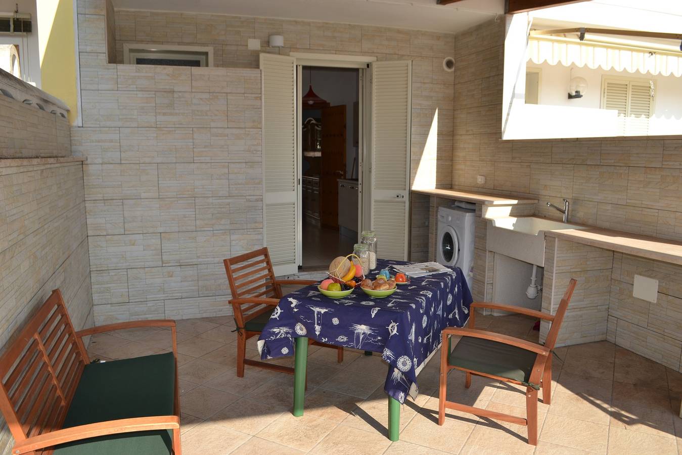 Appartement entier, Appartement confortable près de la plage avec patio et balcon in Melendugno, Province de Lecce