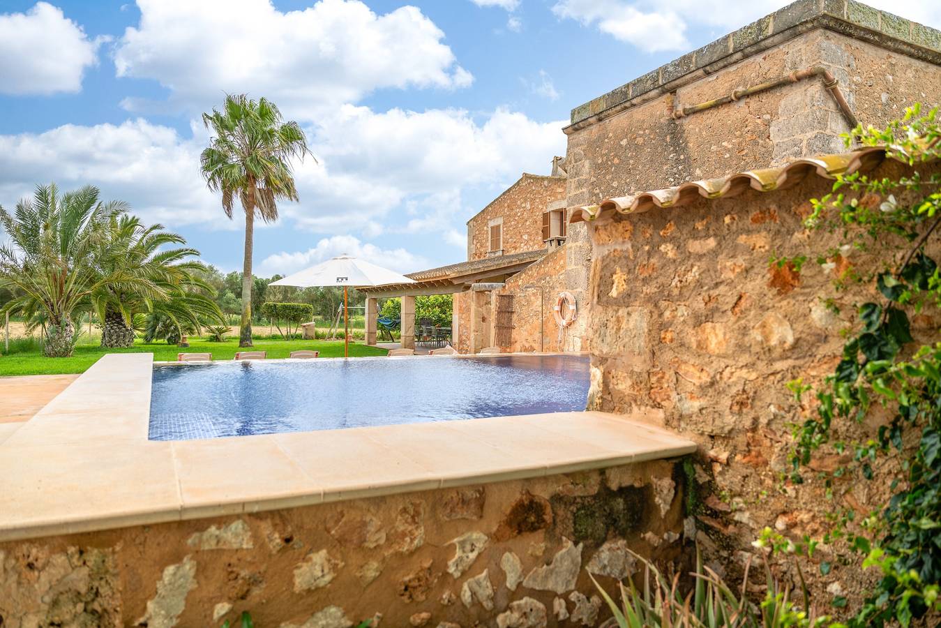 Casa Rural 'Can Mayol' inmitten der Natur mit privatem Pool, Wlan und Klimaanlage in Campos, Mallorca Süden