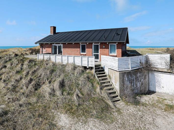 Ferienhaus für 8 Personen, mit Terrasse und Sauna, kinderfreundlich in Grønhøj Strand