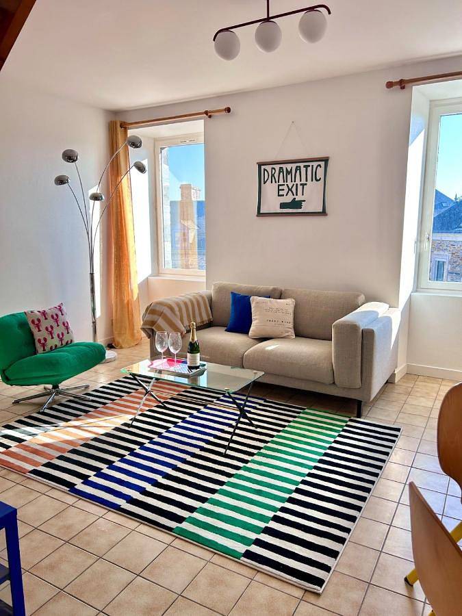 Appartement de vacances pour 4 personnes, avec Jardin