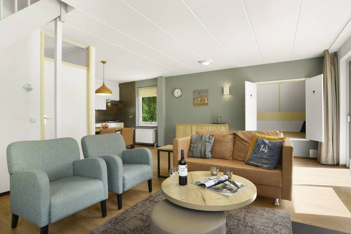 Ferienhaus für 4 Personen, mit Terrasse und Sauna sowie Balkon/Terrasse in Lauwersmeer - 2