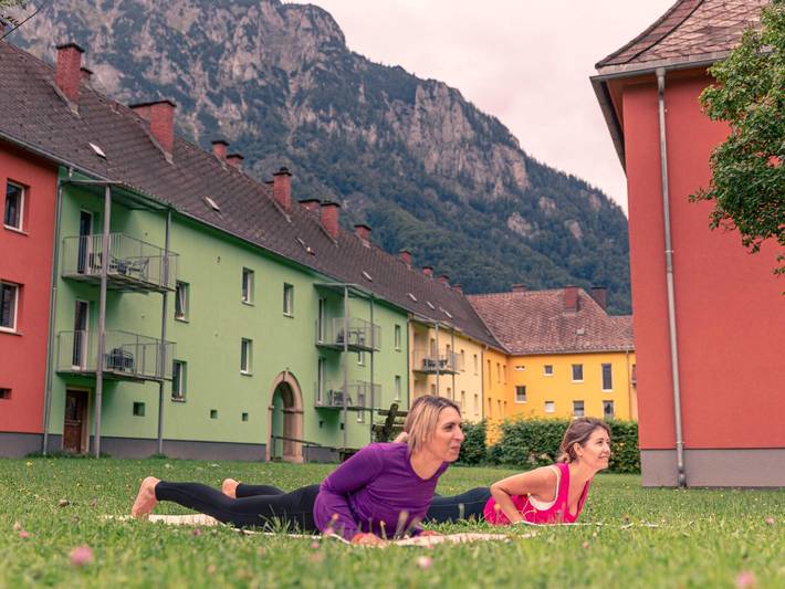 Ferienwohnung für 4 Personen, mit Sauna und Garten sowie Balkon, mit Haustier in Eisenerz - 4
