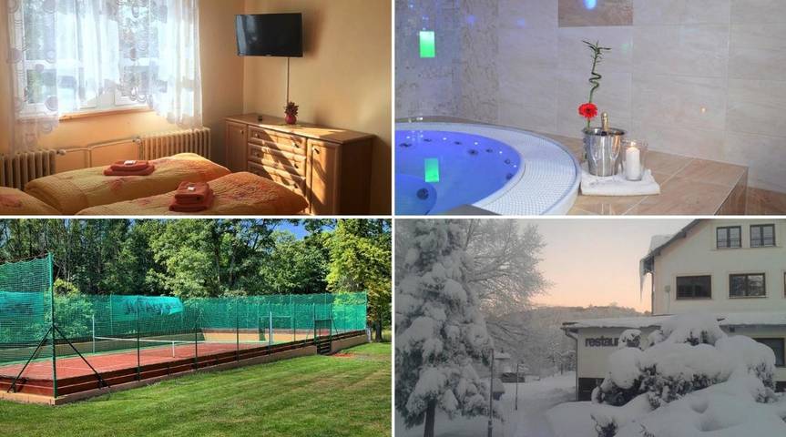 BnB für 8 Personen, mit Sauna und Garten sowie Ausblick, mit Haustier in Elbsandsteingebirge