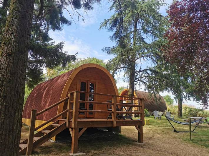 Tente pour 4 personnes, avec jardin et vue - 1
