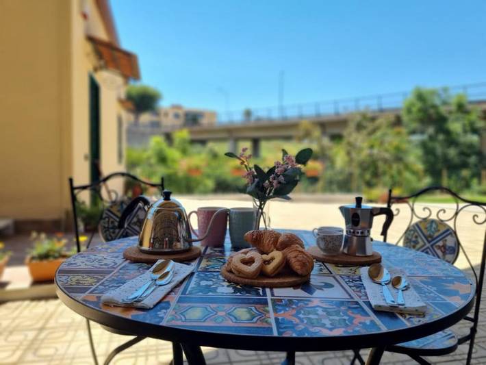 B&b per 4 persone, con Balcone e Terrazza nonché Giardino e Panorama a Gragnano